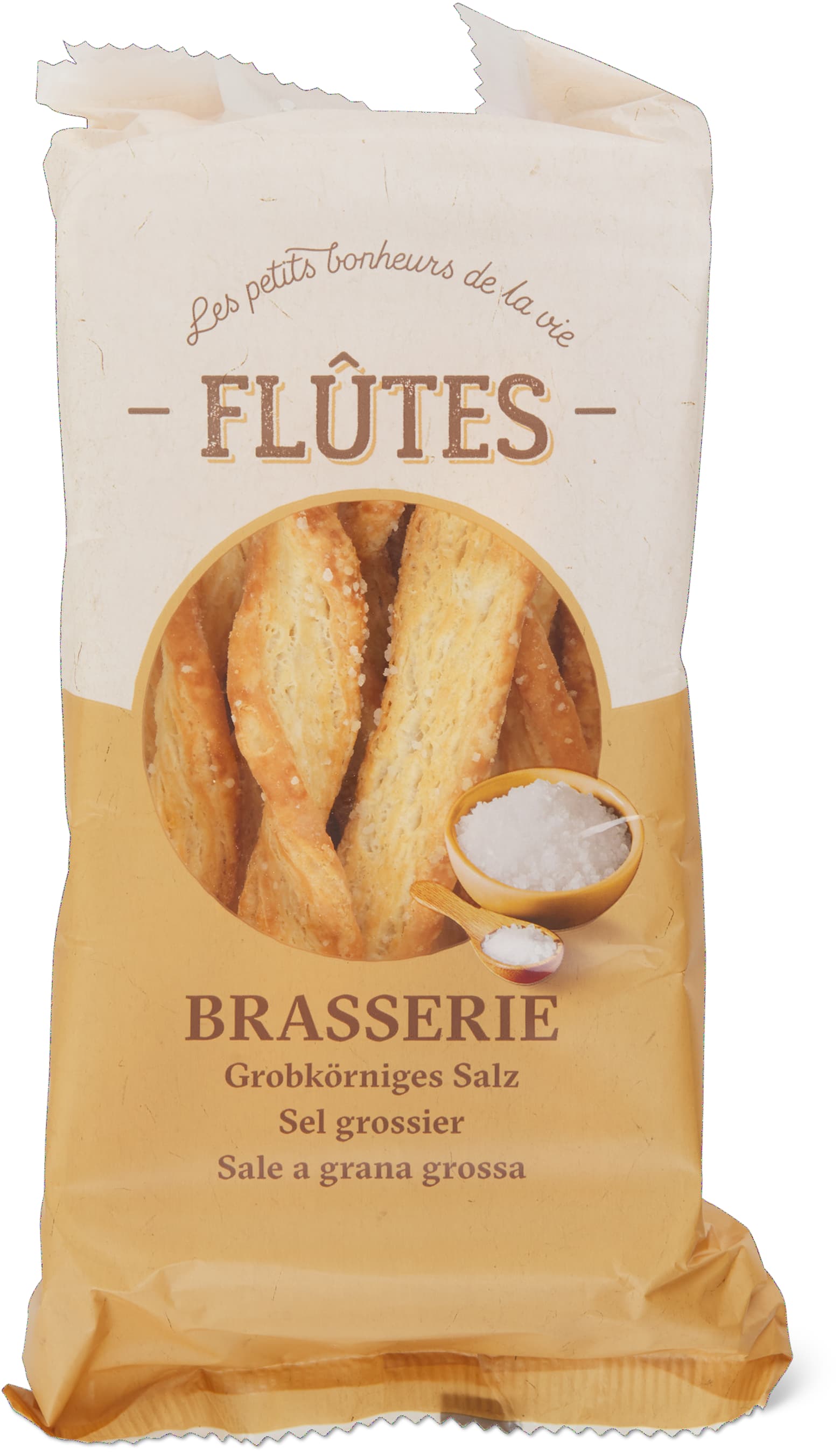 Flûtes Brasserie au sel grossier